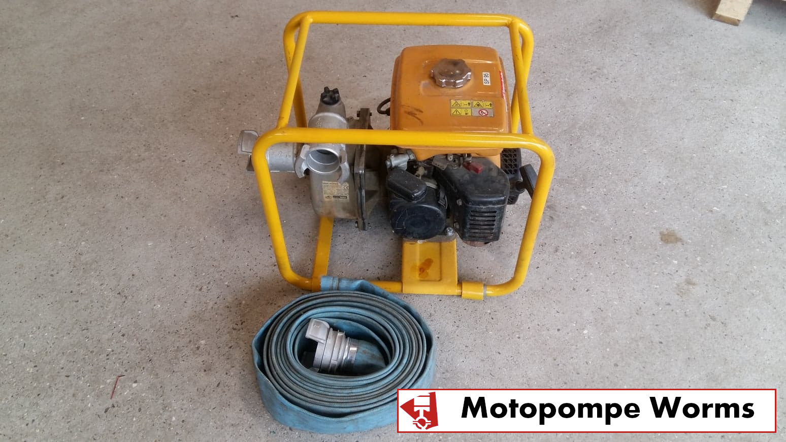 Location Motopompe à eau chargée WORMS - Multi'services du Cailly